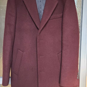 코모도 스퀘어 버건디 코트 97 사이즈