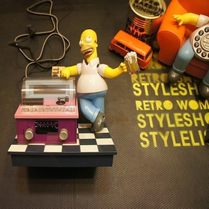 호머심슨라디오 호머심슨피규어 고전장난감