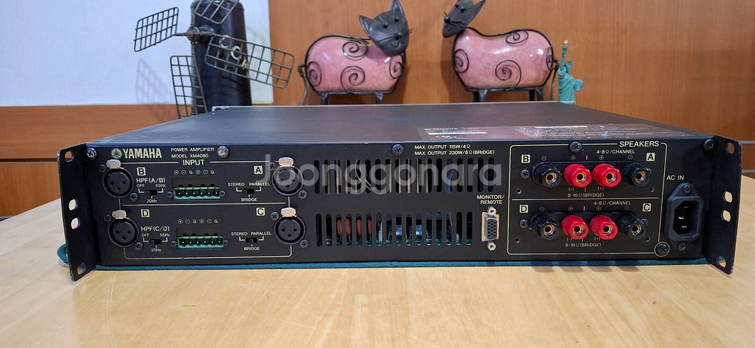 YAMAHA XM4080 POWER AMP--4
