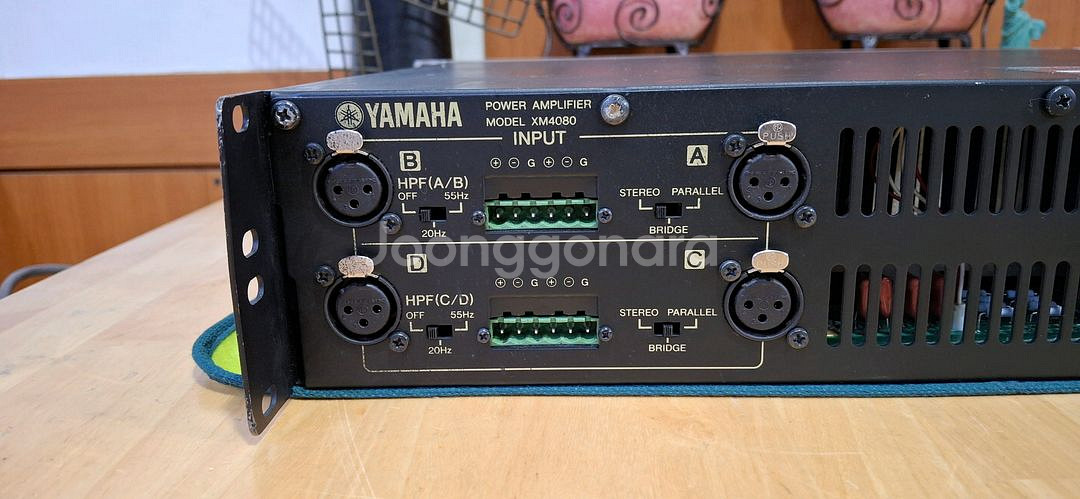 YAMAHA XM4080 POWER AMP--5