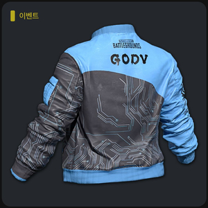 배그 갓브이 자켓 스킨코드