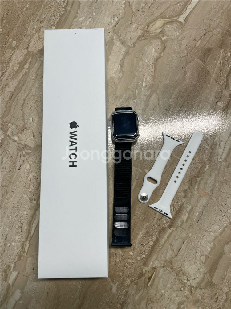 애플워치 se2 40mm 실버, 배터리 100--0