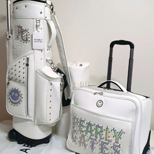 파리게이츠 정품 바퀴형 캐디백 바퀴형 보스턴백 셋트 판