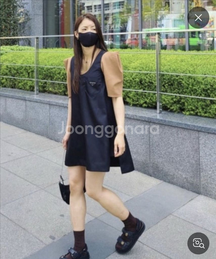 샤넬 벨크로 샌들 블랙39--6