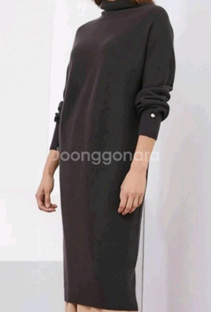 라씨엔토 울100 홀가먼트 니트 원피스(77) ㅡ새상품--7