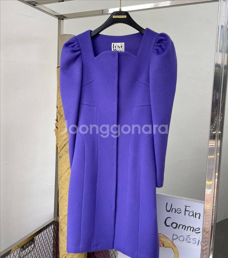 페이우 울 100 코트 겸 원피스--0