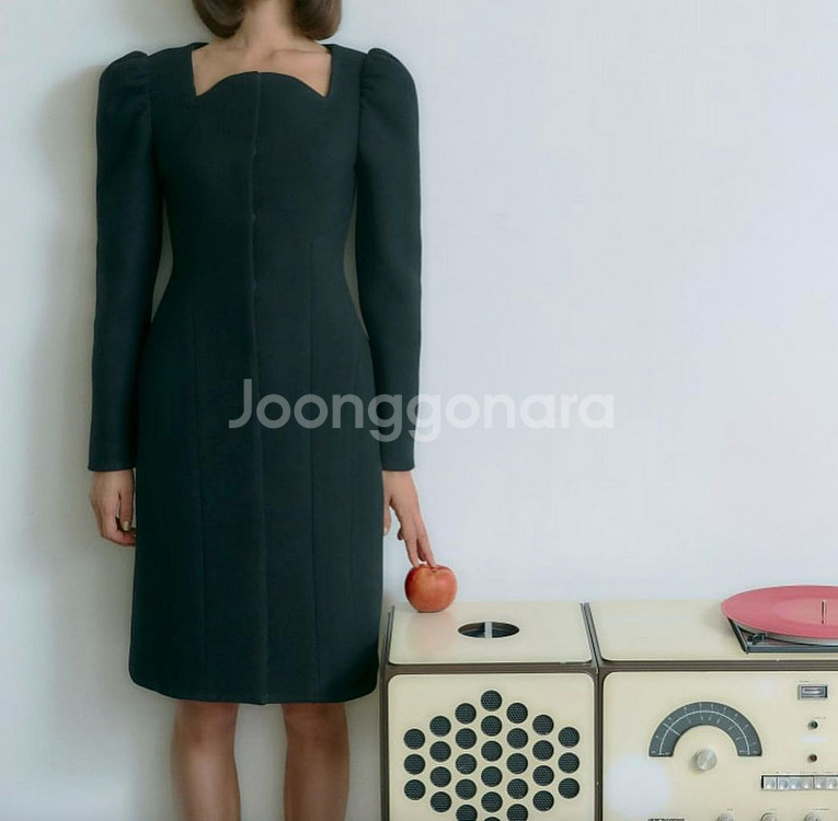 페이우 울 100 코트 겸 원피스--8