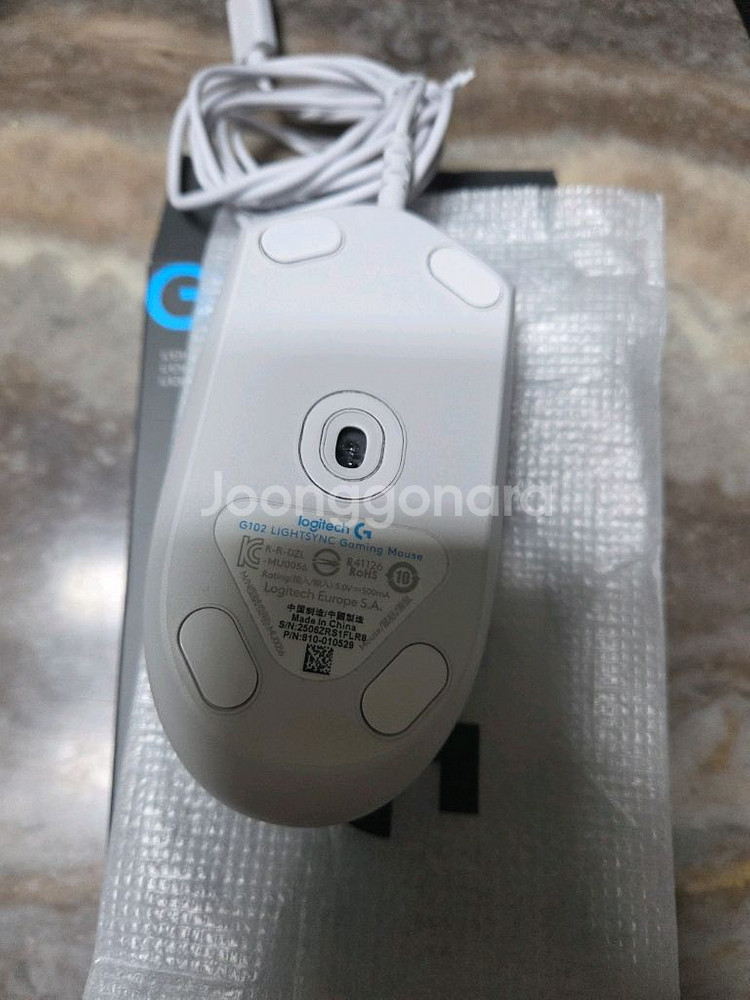 로지텍 G102 화이트--2