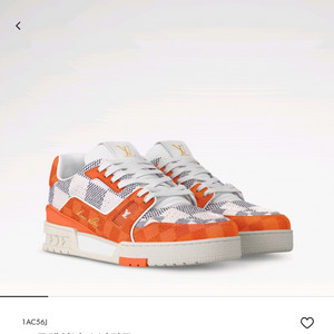 (10회 착용)루이뷔통 트레이너 스니커즈(270mm)