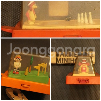 2종류일괄 맥도날드 빈티지수동 수동볼링게임기 골프게임기--0