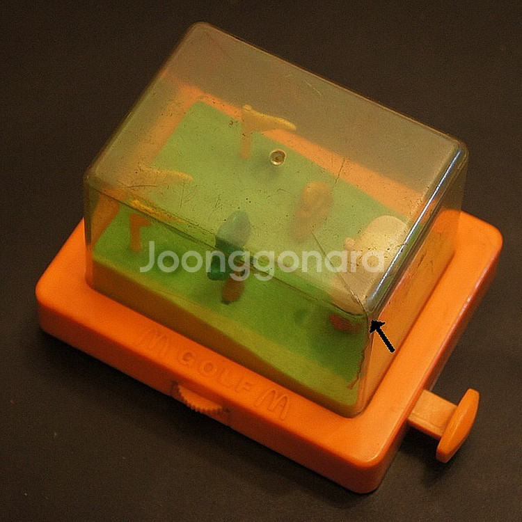 2종류일괄 맥도날드 빈티지수동 수동볼링게임기 골프게임기--6