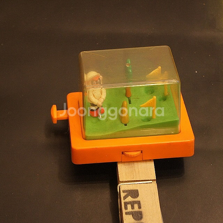 2종류일괄 맥도날드 빈티지수동 수동볼링게임기 골프게임기--9