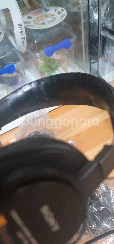 소니 MDR-7506 전문가용 애이징 작업한 헤드폰 입--3
