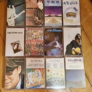 동아기획 포에버 베스트 미개봉 카세트 테이프 12개