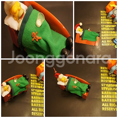 심슨소품 심슨피규어 호머심슨인형 토이빈티지 고전완구--0