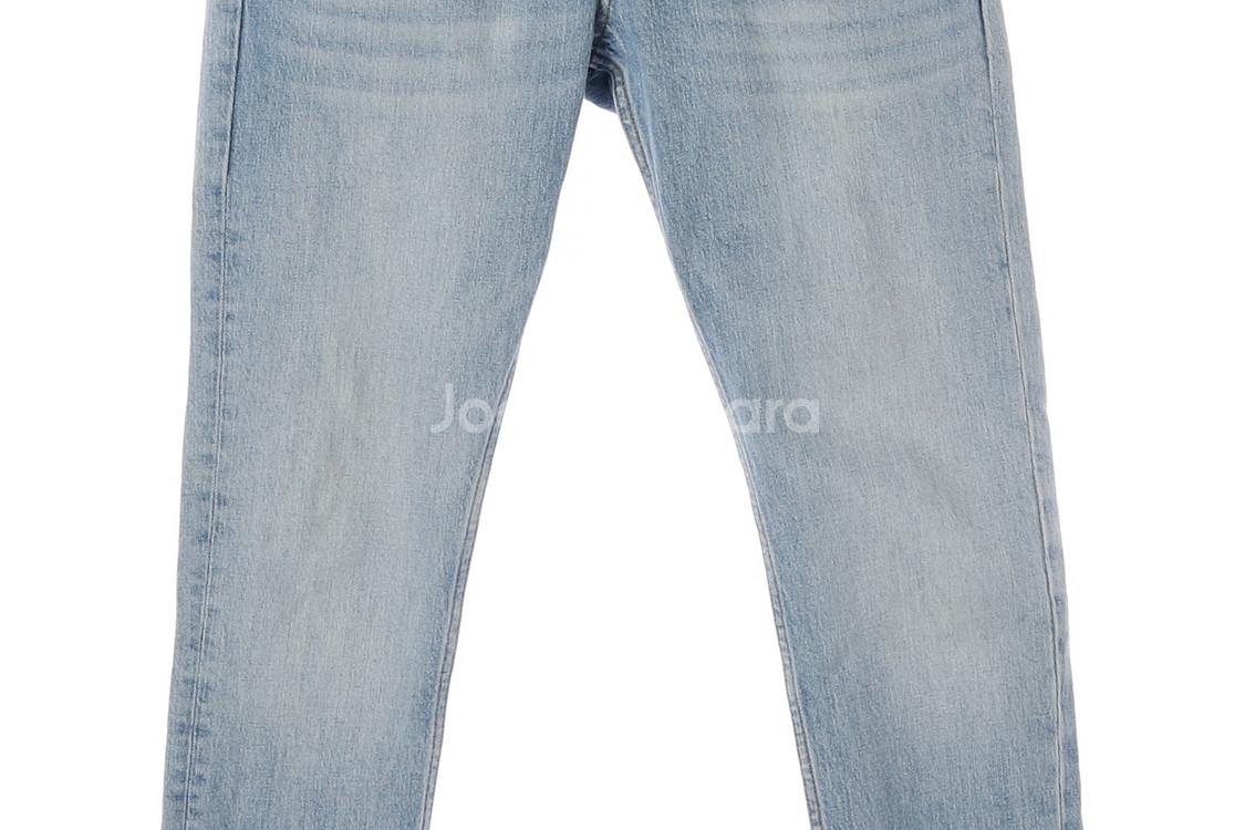 [L]자라 W31 연청 워싱 데님 청바지--2