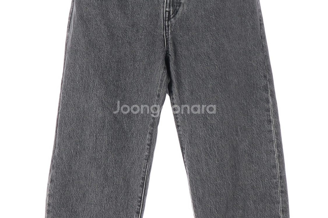 [S]리바이스 W27 그레이 와이드 벌룬핏 데님 청바지--2