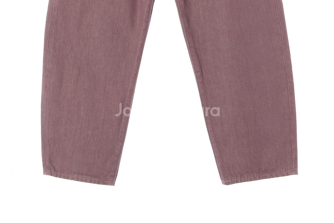 [S]리바이스 W27 핑크 벌룬 와이드 데님 청바지 팬--3