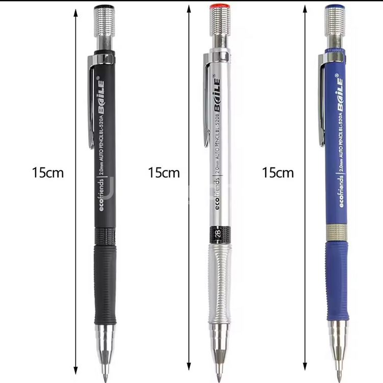2.0mm 샤프 연필2 + 샤프심 10개--4