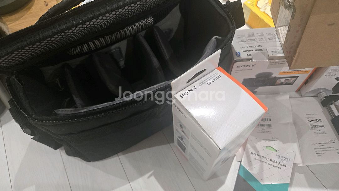 소니 zv-1 브이로그 디지털 카메라+슈팅그립+스몰링--3