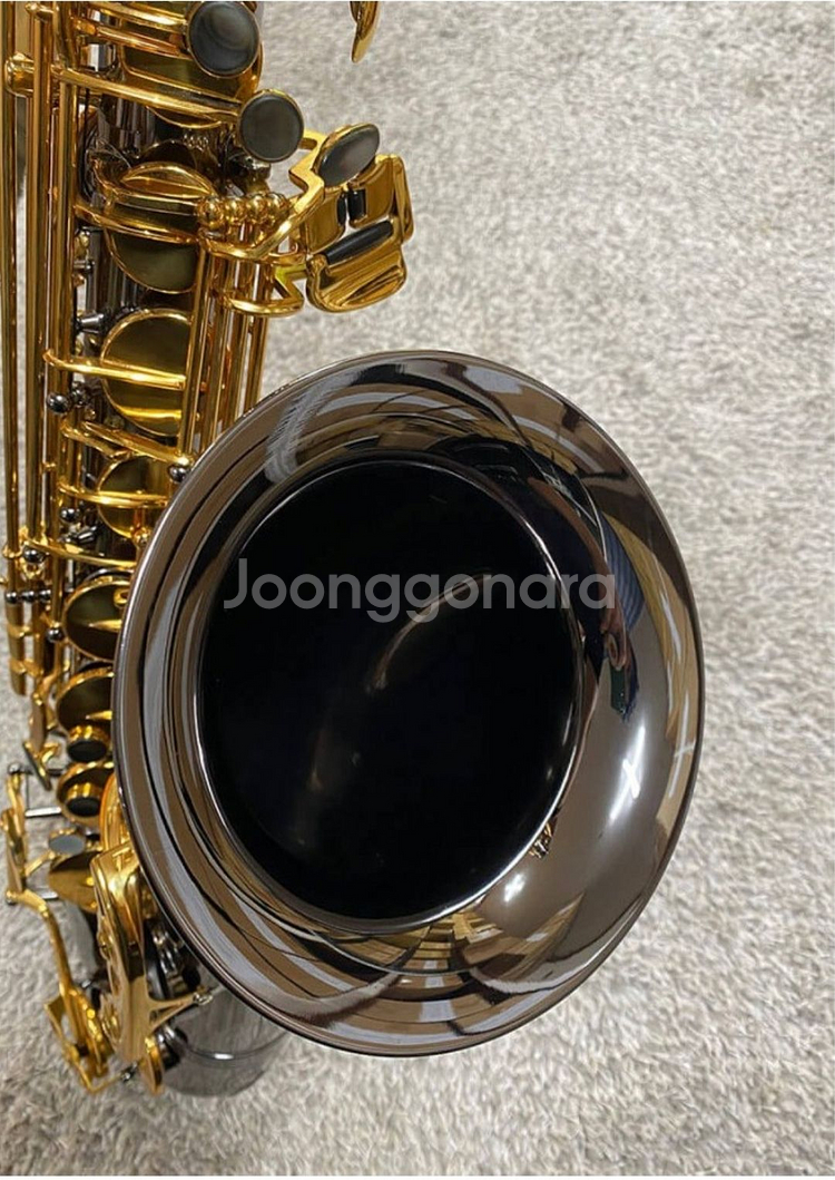 플레티늄 블랙골드 테너색소폰+고급메탈마우스피스--2