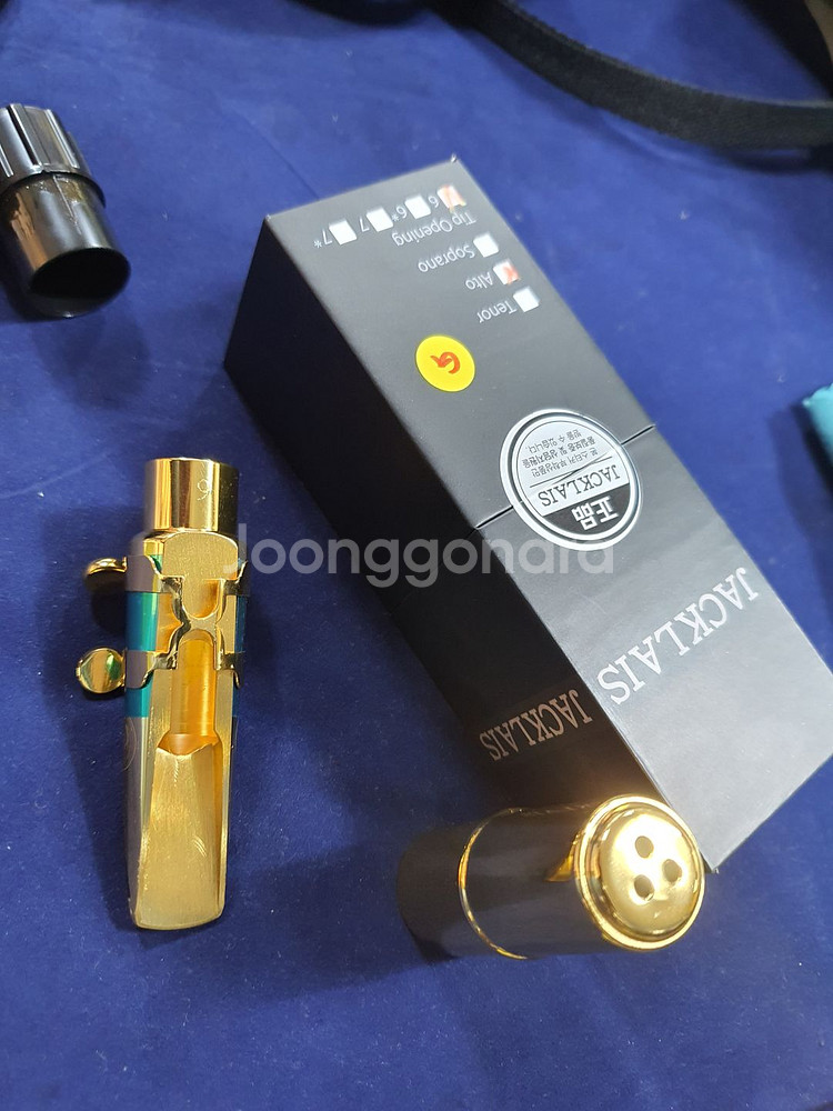 플레티늄 블랙골드 테너색소폰+고급메탈마우스피스--4