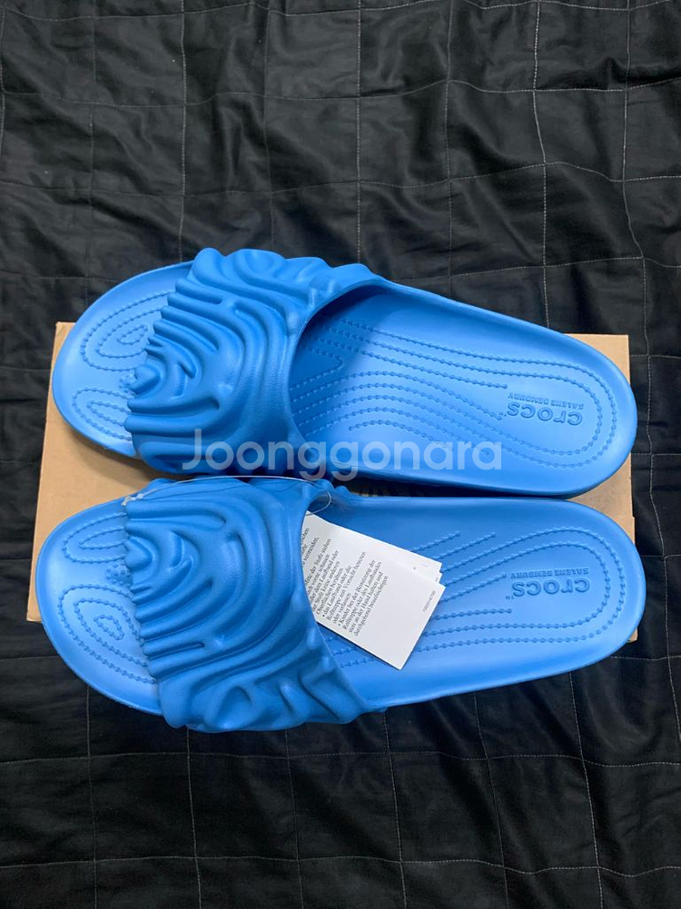 [300] 살레헤 벰버리 X 크록스 폴렉스 슬라이드 태--3