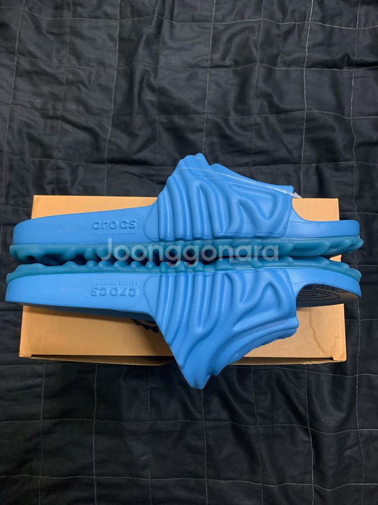 [300] 살레헤 벰버리 X 크록스 폴렉스 슬라이드 태--2