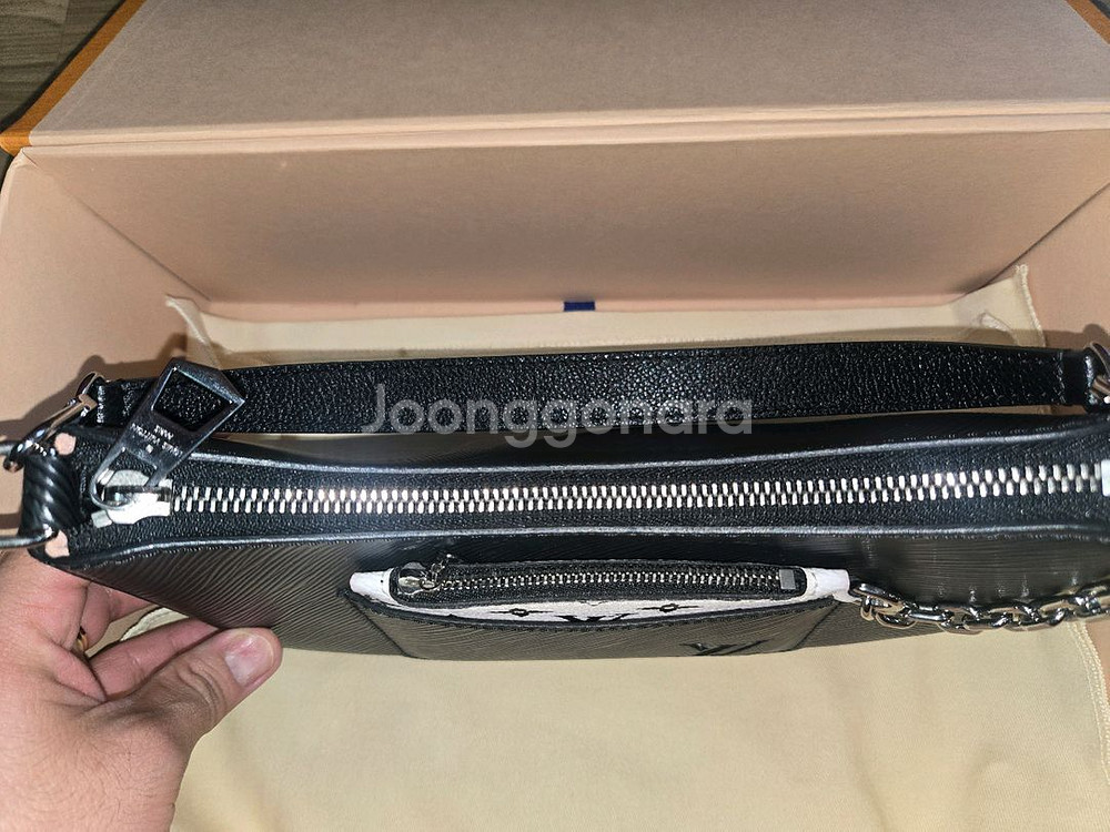 루이비통 마렐백 블랙 에삐--1