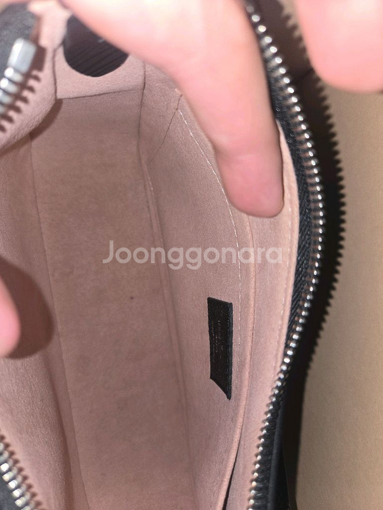 루이비통 마렐백 블랙 에삐--2