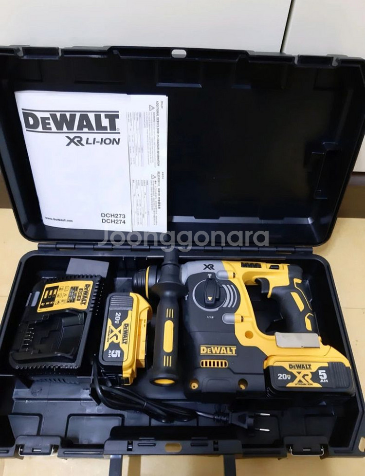 디월트로타리함마드릴 세트 DCH273P2 브러쉬리스--0