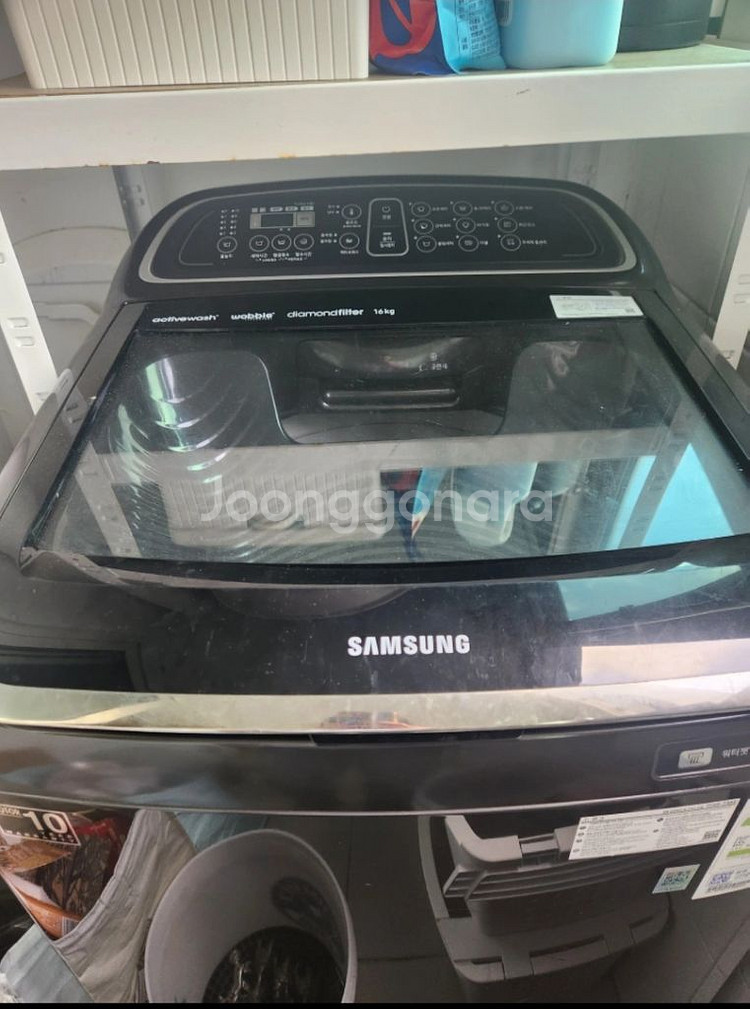 삼성 통돌이 세탁기 16kg WA16M6850KV--0