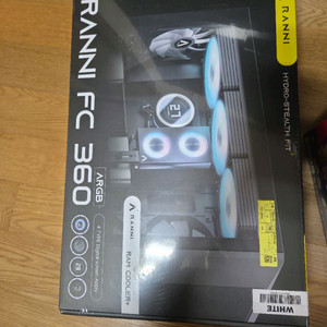 3RSYS 라니 FC 360 ARGB 화이트 수랭쿨러