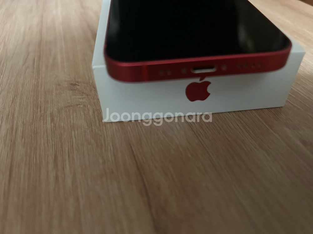 아이폰12미니 64gb 레드 팝니다--3