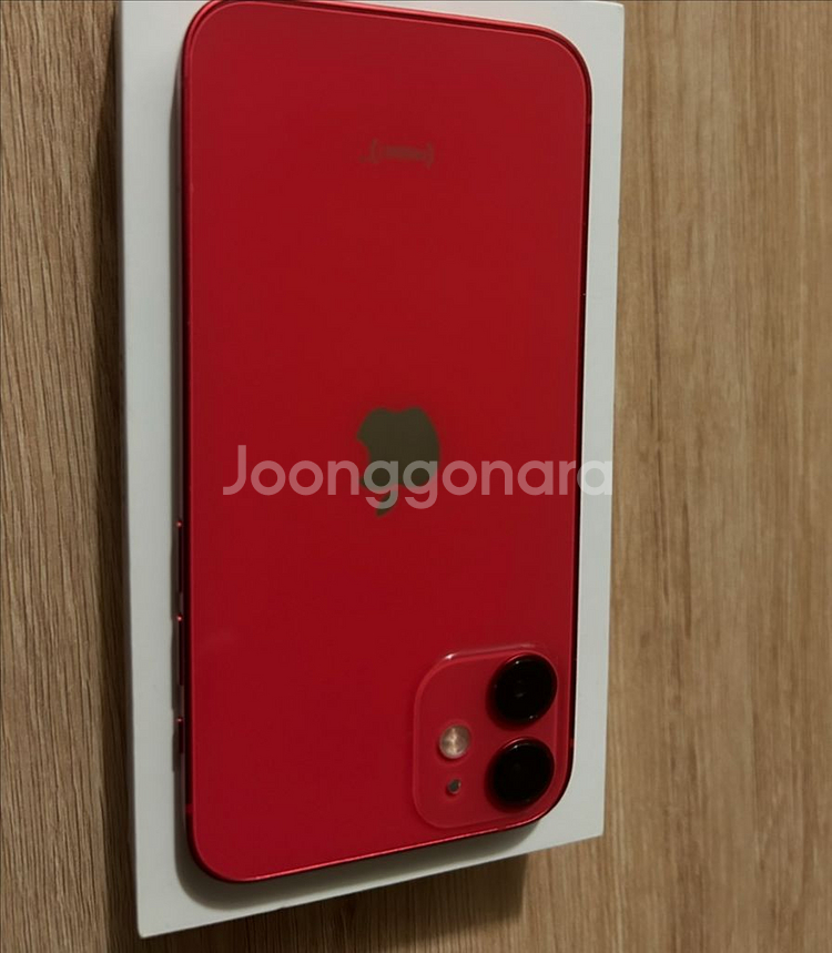 아이폰12미니 64gb 레드 팝니다--4