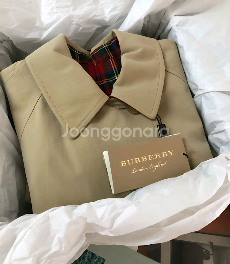 새상품)버버리 리버서블 울코트--0