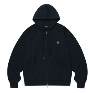 우알롱 후드집업 네이비 M사이즈