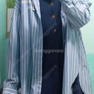 준지 후드 셔츠 자켓 46(105~110)