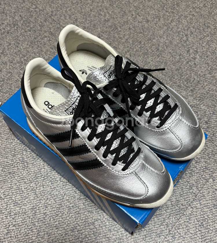 아디다스SL72 실버블랙 220사이즈--3