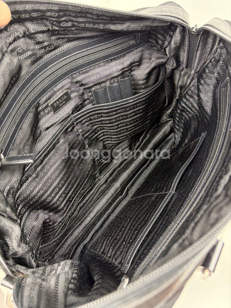 프라다 나일론 2way 브리프케이스 서류가방--5