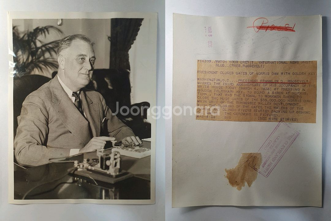 루즈벨트~포드 대통령까지 미국 대통령 사진--1