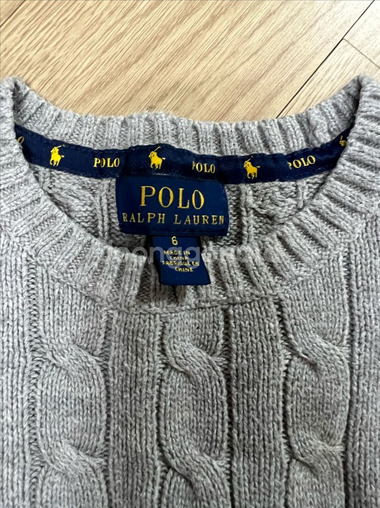 폴로 키즈 니트 6t--1