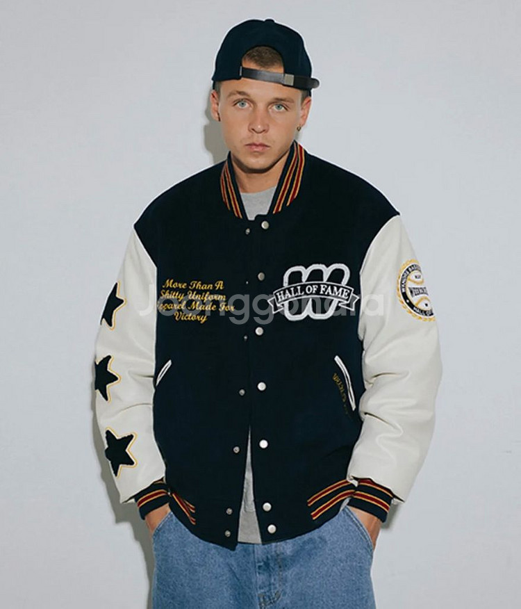 위캔더스 바시티 자켓 H.O.F VARSITY JK (--3