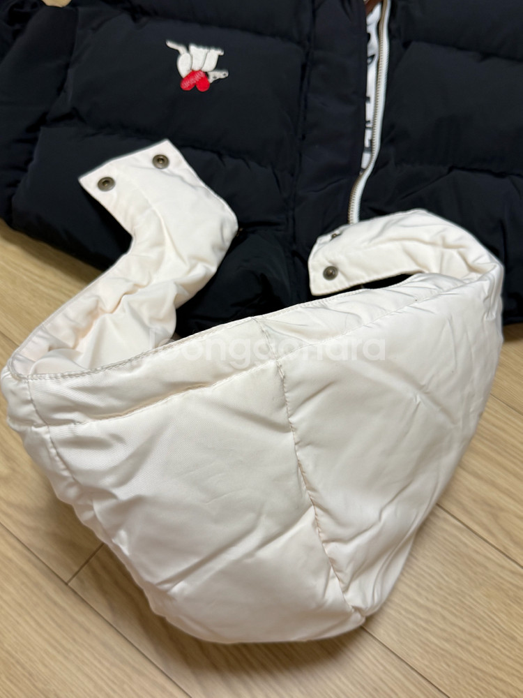 리미떼두두 블랙 롱패딩 xl--4