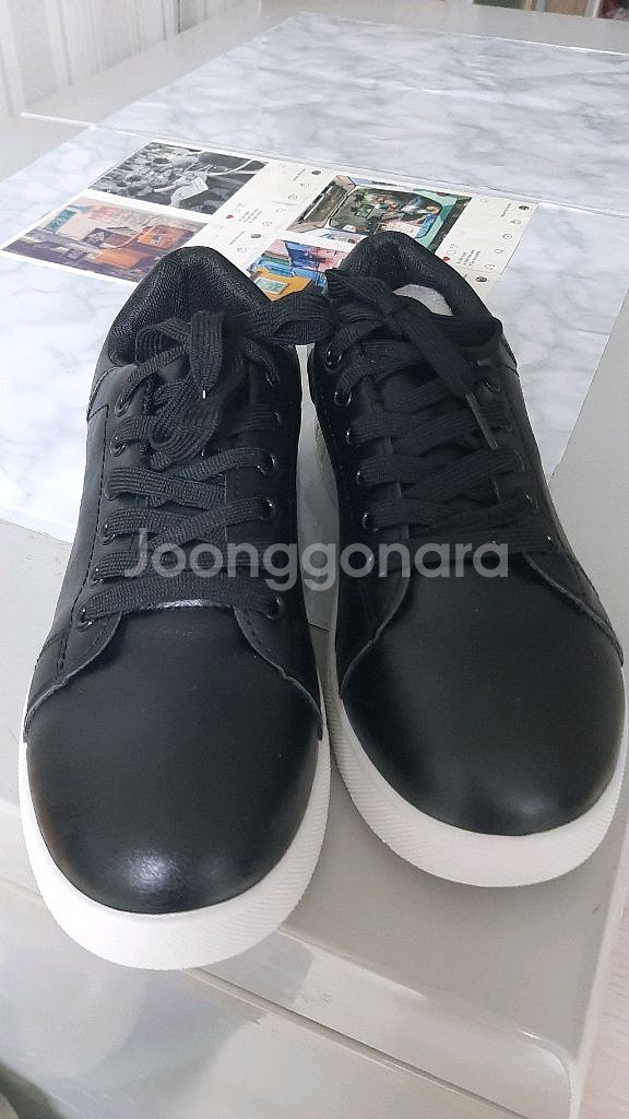 (새상품)가죽슬립온(245 250 가능)--0