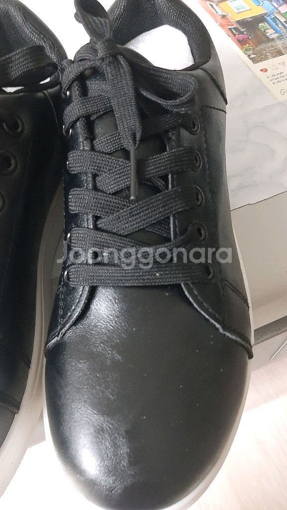 (새상품)가죽슬립온(245 250 가능)--2