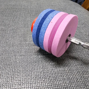 전동드릴에장착하는 칼갈이 숫돌[신품]