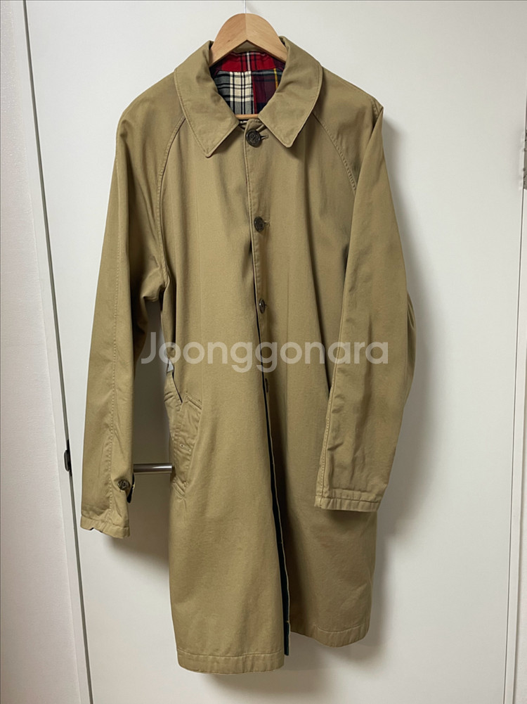 [중고] 폴로랄프로렌 리버서블 마드라스 발마칸코트--2