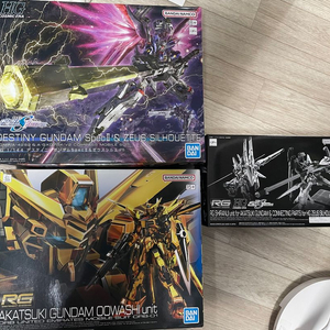 건담 RG 아카츠키, HG 제우스 실루엣,접속파츠