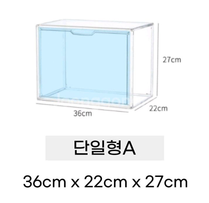 아크릴케이스 피규어장식장 진열장 인형 보관함 (단일형A--1